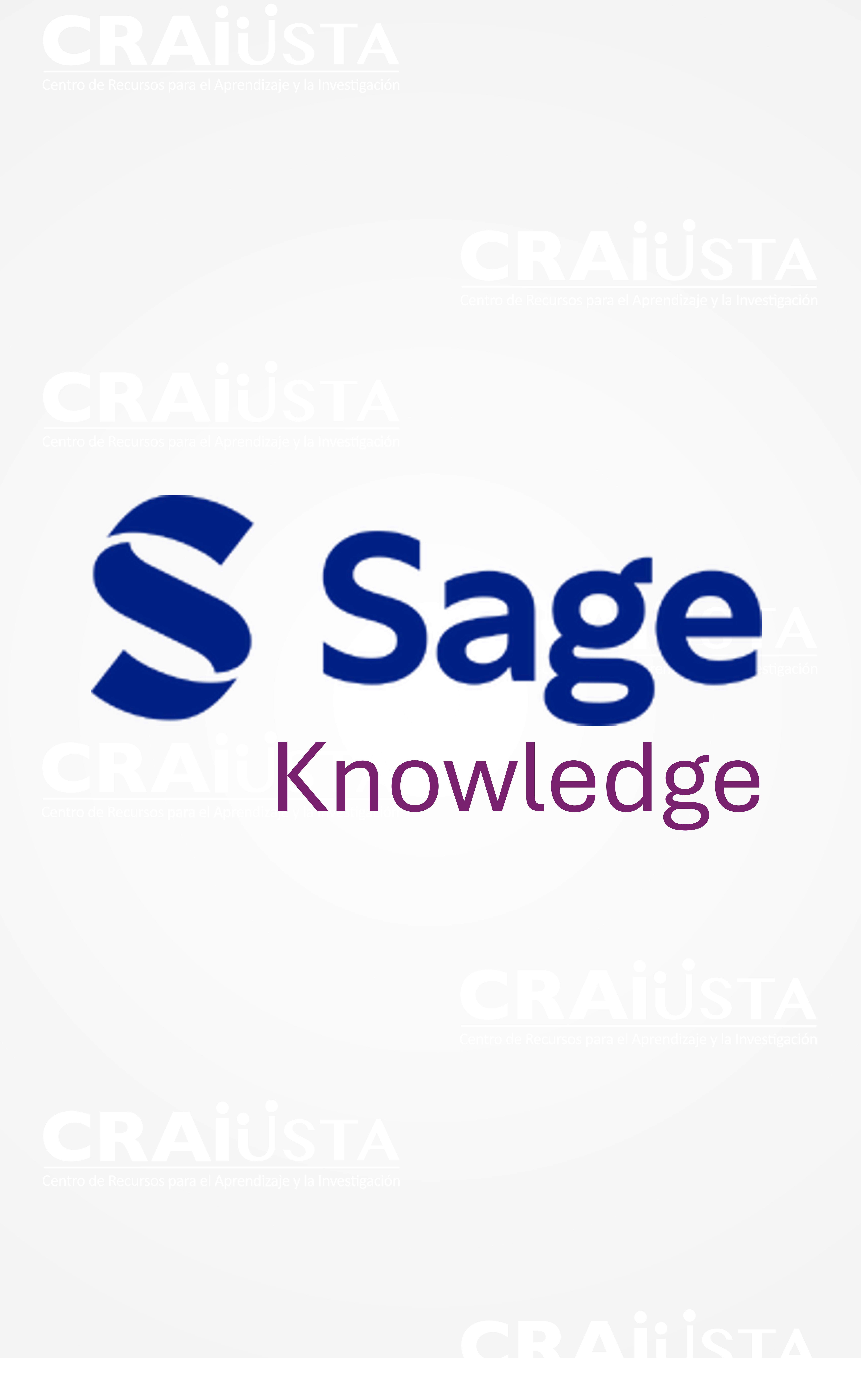 SAGE Knowledge Complete Books and Reference 2025)